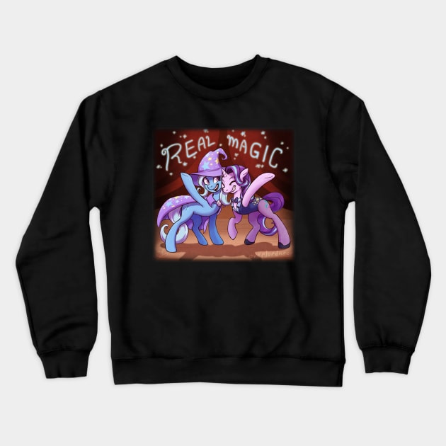 Startrix // Real Magic Crewneck Sweatshirt by OverlordNeon